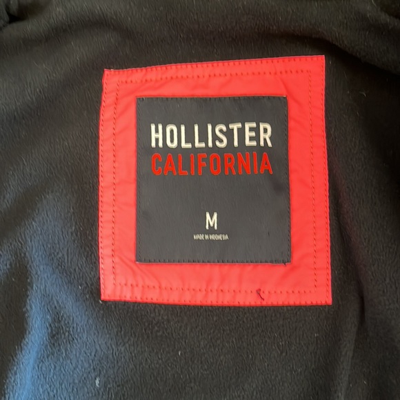 WOMENS HOLLISTER BRAND FLEECE LINED WINTER COAT SIZE M - Picture 9 of 16